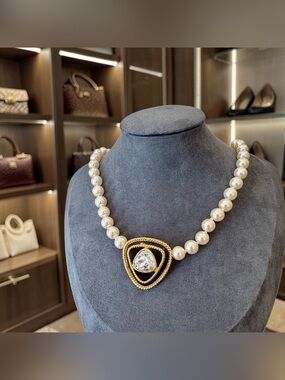 Swarovski Vintage Retro Estate Designer Couture 80s Luxury Statement Necklace